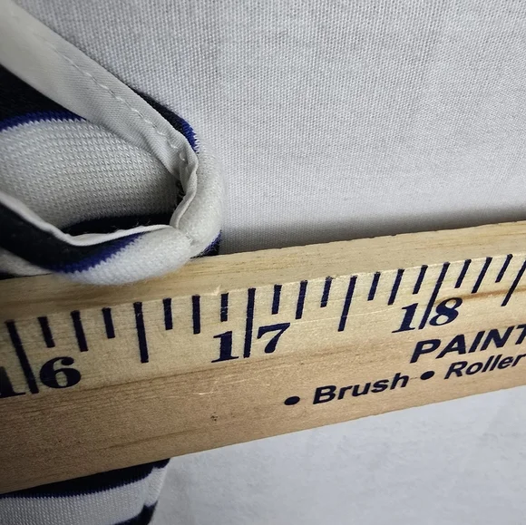 Kate Spade Navy and White Striped Sleeveless Dress Sz 10 - Picture 8 of 11